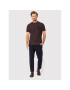 Casual Friday Majica Thor Jaquard 20504425 Bordo rdeča Regular Fit - Pepit.si