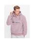 Champion Flis Hooded Half Zip 218092 PS162 Roza - Pepit.si