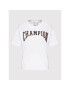 Champion Majica Collegiate Logo 114526 Bela Oversize - Pepit.si