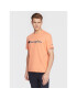 Champion Majica Script Logo Embroidery 218007 Oranžna Regular Fit - Pepit.si