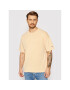 Champion Majica Unisex Crewneck 216205 Bež Oversize - Pepit.si