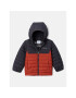 Columbia Puhovka Powder Lite™ Boys Hooded Jacket Oranžna Regular Fit - Pepit.si