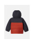 Columbia Puhovka Powder Lite™ Boys Hooded Jacket Oranžna Regular Fit - Pepit.si