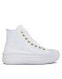 Converse Modne superge Chuck Taylor All Star Move A05459C Bela - Pepit.si