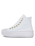 Converse Modne superge Chuck Taylor All Star Move A05459C Bela - Pepit.si