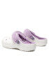 Crocs Natikači Baya Lined Fuzz Strap Clog 206633 Bela - Pepit.si