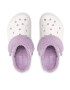 Crocs Natikači Baya Lined Fuzz Strap Clog 206633 Bela - Pepit.si