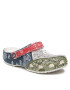 Crocs Natikači Classic Bandana Clog 206871 Bela - Pepit.si