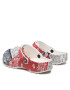 Crocs Natikači Classic Bandana Clog 206871 Bela - Pepit.si