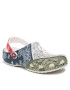 Crocs Natikači Classic Bandana Clog 206871 Bela - Pepit.si