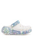 Crocs Natikači Classic Crush Butterfly Clog 208258 Bela - Pepit.si