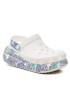 Crocs Natikači Classic Crush Butterfly Clog 208258 Bela - Pepit.si