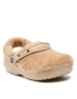 Crocs Natikači Classic Fur Sure 207303 Bež - Pepit.si