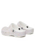 Crocs Natikači Classic Glitter Clog 205942 Bela - Pepit.si