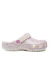 Crocs Natikači Classic Glitter Clog K 206993 Bela - Pepit.si