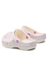 Crocs Natikači Classic Glitter Clog K 206993 Bela - Pepit.si