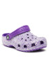 Crocs Natikači Classic Glitter Clog K 206993 Vijolična - Pepit.si