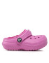 Crocs Natikači Classic Lined Clog T 207009 Roza - Pepit.si