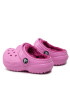 Crocs Natikači Classic Lined Clog T 207009 Roza - Pepit.si