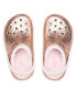 Crocs Natikači Classic Lined Glitter Clog K 207462 Zlata - Pepit.si