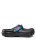 Crocs Natikači Classic Lined Spray Dye Clog K 208081 Črna - Pepit.si