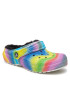 Crocs Natikači Classic Lined Spray Dye Clog K 208081 Pisana - Pepit.si