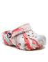 Crocs Natikači Classic Marbled Clog T 206838 Bela - Pepit.si