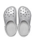 Crocs Natikači Classic Metallic Clog T 209198 Srebrna - Pepit.si