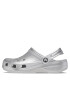 Crocs Natikači Classic Metallic Clog T 209198 Srebrna - Pepit.si