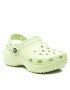 Crocs Natikači Classic Platform Clog 206750 Zelena - Pepit.si