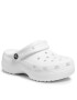 Crocs Natikači Classic Platform Clog W 206750 Bela - Pepit.si