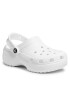 Crocs Natikači Classic Platform Clog W 206750 Bela - Pepit.si