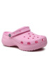 Crocs Natikači Classic Platform Clog W 206750 Roza - Pepit.si