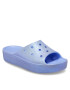 Crocs Natikači Classic Platform Glitter Slide 208233 Modra - Pepit.si