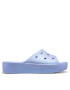 Crocs Natikači Classic Platform Glitter Slide 208233 Modra - Pepit.si