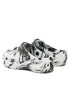 Crocs Natikači Classic Platform Marbled Clogw 207176 Črna - Pepit.si