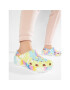 Crocs Natikači Classic Platform Tie Dye Graph Clgw 207151 Bela - Pepit.si