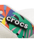 Crocs Natikači Classic Retro 207856 Bela - Pepit.si