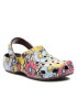 Crocs Natikači Classic Retro Floral Clog 208954 Bordo rdeča - Pepit.si