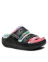 Crocs Natikači Classiccozzzy Spraydyesandal 208046 Črna - Pepit.si