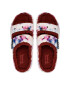 Crocs Natikači Classiccozzzy Tiedyesandal 208118 Bela - Pepit.si