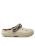 Crocs Natikači Classiclined Animalremixclog 207842 Bež - Pepit.si