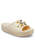 Crocs Natikači Cls Platform Crystal Perls Slide W 208388 Bela - Pepit.si