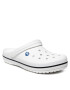 Crocs Natikači Crocband 11016 Bela - Pepit.si