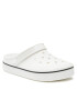 Crocs Natikači Crocband Clean Clog 208371 Bela - Pepit.si