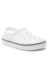 Crocs Natikači Crocband Clean Clog 208371 Bela - Pepit.si