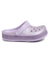 Crocs Natikači Crocband Glitter Clog K 205936 Vijolična - Pepit.si