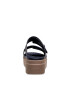 Crocs Sandali Brooklyn Low Wedge Sandal W 207431 Mornarsko modra - Pepit.si