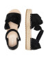 DeeZee Espadrile CSS20378-01 Črna - Pepit.si