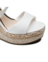 DeeZee Espadrile LS5442-02 Bela - Pepit.si